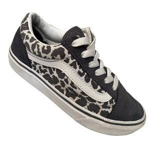 Vans Old Skool Snow Leopard Lace Up Sneakers